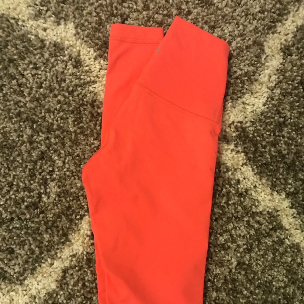 NWOT! Lululemon align pants in Coral